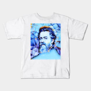 Herman Melville Portrait | Herman Melville Artwork | Herman Melville Painting 10 Kids T-Shirt